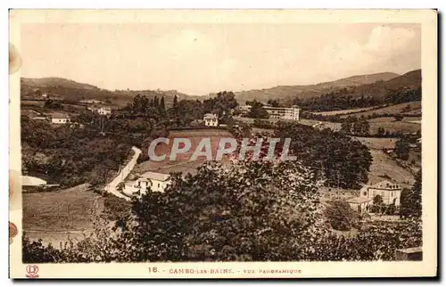 Cartes postales Cambo les Bains Vue Panoramique