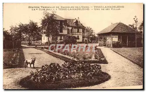 Cartes postales Station Thermale De Bagnoles De L'Orne Tesse La Madeleine Le Clos Joli A Tesse La Madeleine U