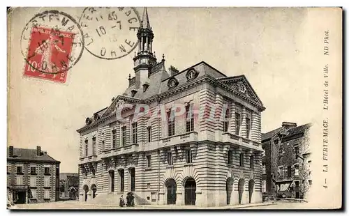 Cartes postales La Ferte Mace L&#39Hotel de Ville