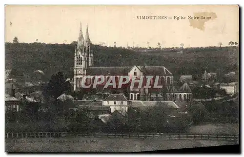 Cartes postales Vimoutiers Eglise Notre Dame