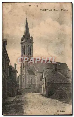 Cartes postales Ticheville L&#39Eglise