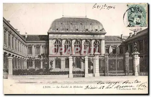 Cartes postales Lyon La Faculte de medecine