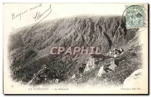 Cartes postales La Schlucht Le Hobeneck