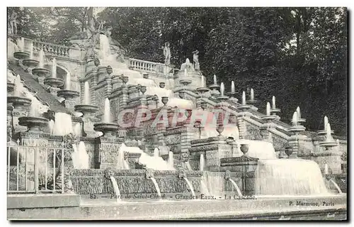 Ansichtskarte AK Parc de Saint cloud Grandes Eaux La Cascade