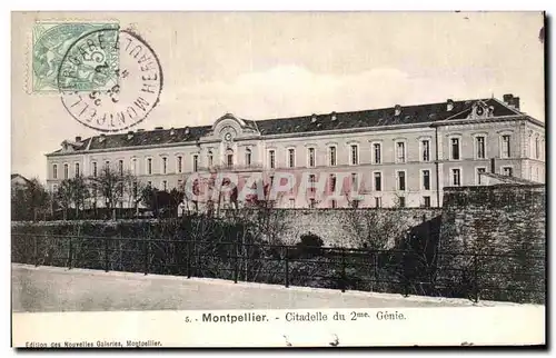 Ansichtskarte AK Montpellier Citadelle du 2eme Genie Militaria