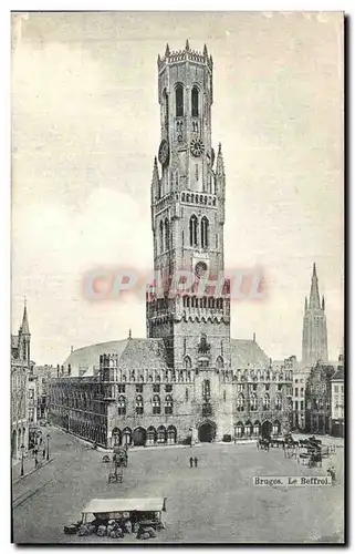 Cartes postales Bruges Le Beffroi