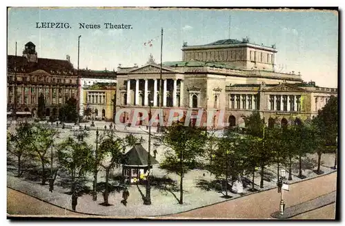 Cartes postales Leipzig Neues theater