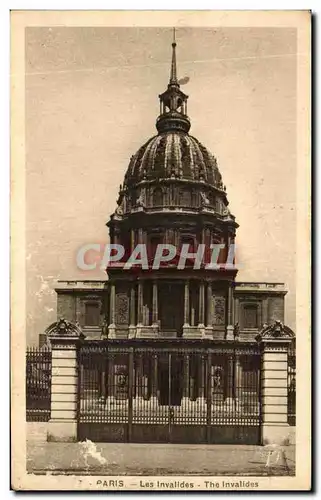 Cartes postales Paris Les Invalides