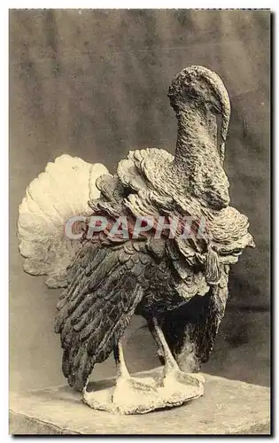 Cartes postales Exposition Anvers 1930 Jean de Bologne Dindon bronze