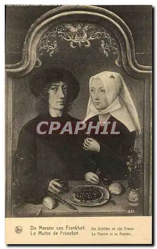 Cartes postales Exposition Anvers 1930 De Meester van Frankfurt Le Maitre de Francfort