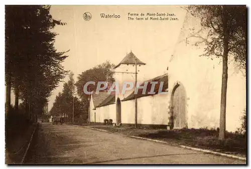 Cartes postales Waterloo Ferme de Mont Saint Jean The Farm of Mont Saint Jean