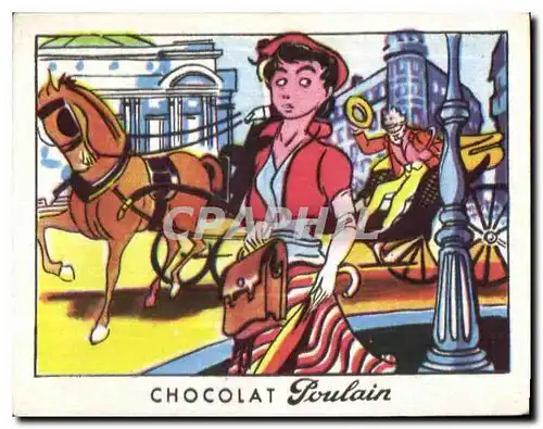 Image Chocolat Poulain Le petit rat