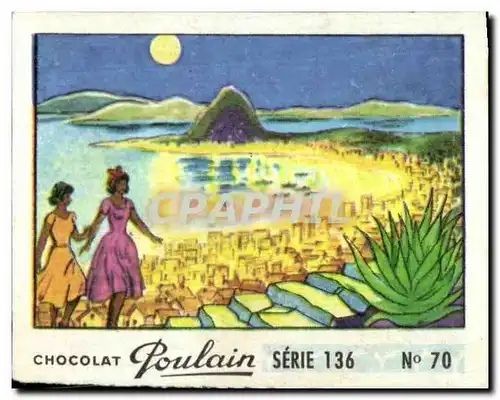 Image Chocolat Poulain Si tu vas a Rio