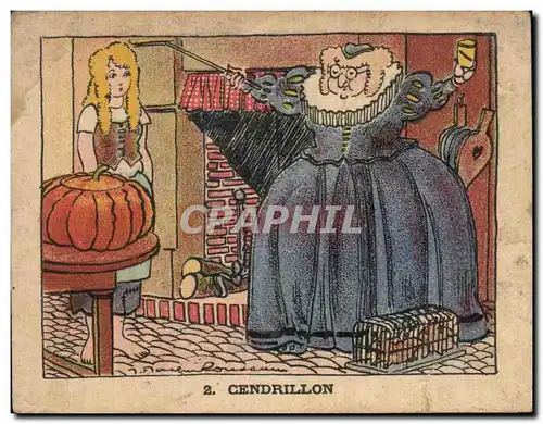 Chromo Cendrillon Citrouille