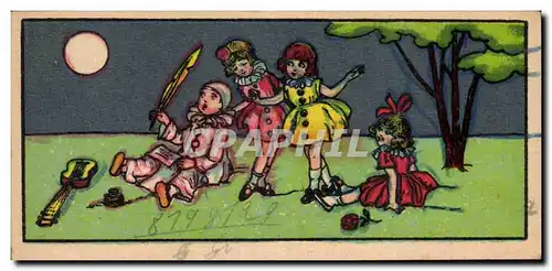 Image Lainages Maison Soubes Fils Rue Ravez Bordeaux Folklore Pierrot Enfants