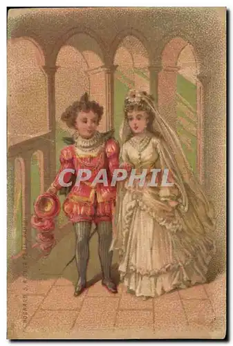 Chromo Teinturerie Des Beaux Arts Gally Rue Bonaparte Paris Enfants Mariage