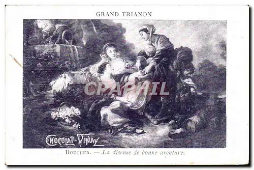 Image Chocolat Vinay Grand TrianonBoucher La Diseuse de tonne aventure