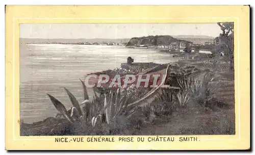 Image Nice Vue Generale Prise du Chateau Smith Bureau de placement de Charenton rue de Paris