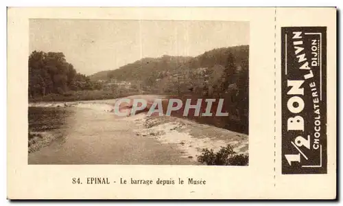 Image Epinal Le barrage depuis le Musee