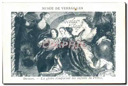 Image Musee De Versailles Chocolat Vinay Detroy La gloire s&#39emparant des enfants du Prince