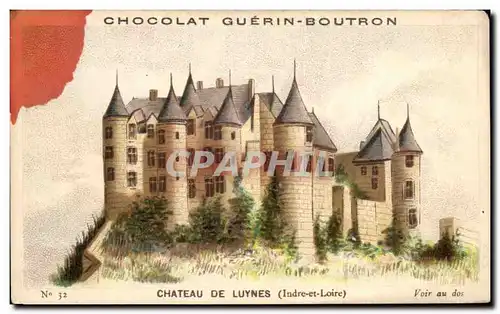 Chromo Chocolat Guerin Boutron Chateau De Luynes