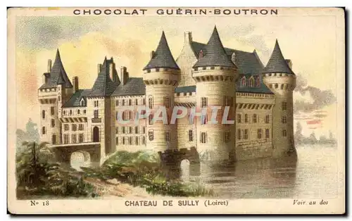Chromo Chocolat Guerin Boutron Chateau De Sully
