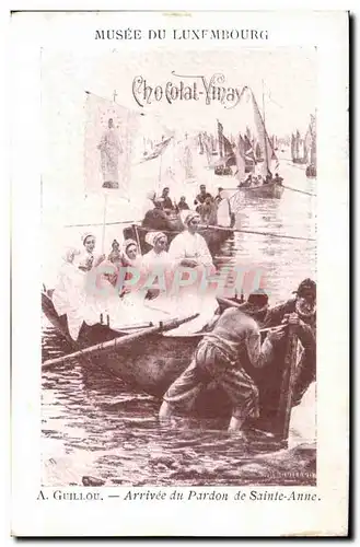Image Musee Du Luxembourg Chocolat Vinay Guillou Arrivee Du Pardon De Sainte Anne