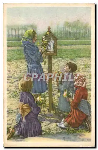 Image Folklore Belge Le bon Chocolat Belge Teralphene Le pelerinage de l&#39annonciation Les enfants