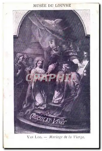 Image Musee Du Louvre Chocolat Vinay Van Loo Mariage De La Vierge