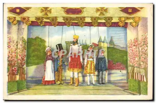 Image Collection de Folklore Belge Cote d&#39or Liege Tchantches et Nanesse a la cour du roi de Fran