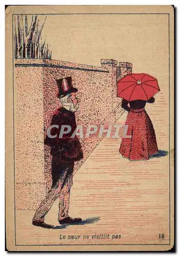 Chromo Le Coeur Ne vieilliet Pas Coordonnerie toulousaine Toulouse Rue Alsace Lorraine