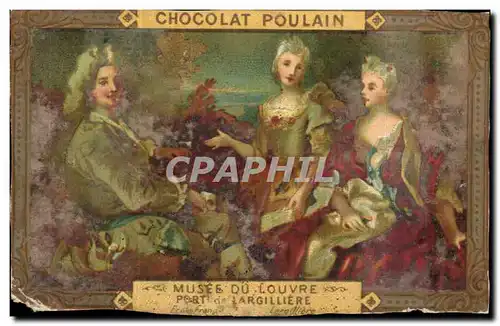 Chromo Chocolat Poulain Musee Du Louvre Porti de l&#39ARgilliere