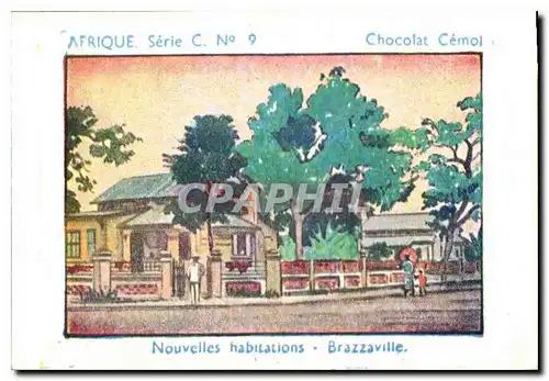 Image Nouvelles Habitations Brazzaville Congo chocolat Cemol