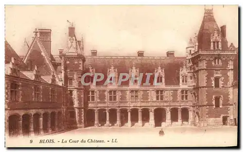 Cartes postales Blois Le Cour du Chateau