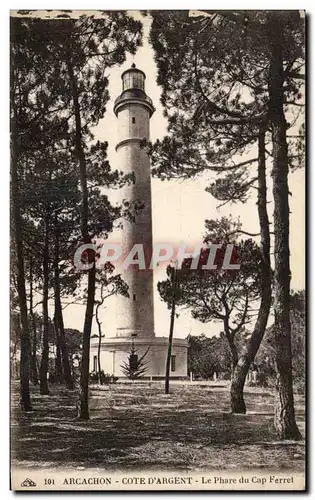 Cartes postales Arcachon Cote D&#39Argent Le Phare du Cap Ferret