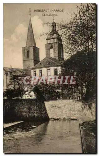 Cartes postales Neustadt Stiftskirche Haardt