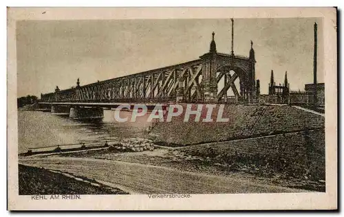 Cartes postales Kehl Am Rhein Verkehrsbrucke