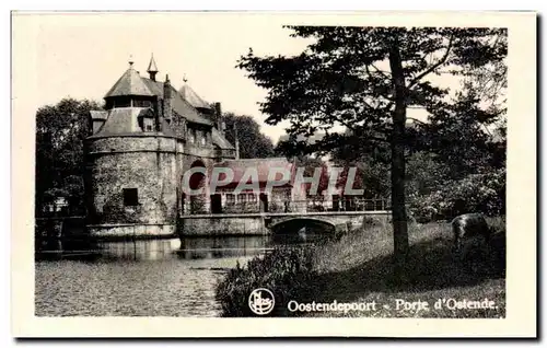 Cartes postales moderne Bruges Porte d&#39Ostende