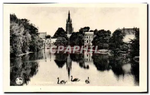 Cartes postales moderne Bruges Le Lac