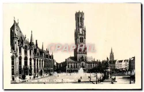 Cartes postales moderne Bruges Groote Markt