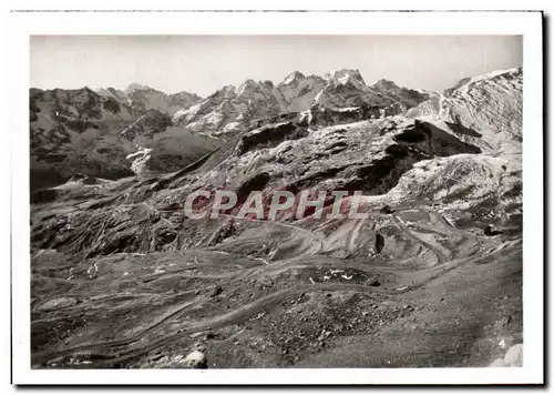 Cartes postales moderne Du Lautaret au Galiber Les Lacets