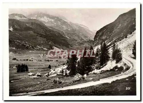 Cartes postales moderne Route et col de l&#39Iseran