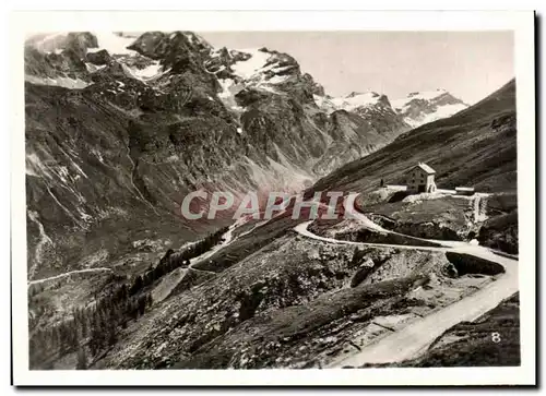 Cartes postales moderne Route et col de l&#39Iseran