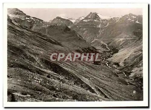 Cartes postales moderne Route et col de l&#39Iseran