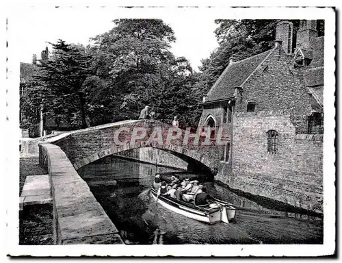 Cartes postales moderne Brugge Bruges Achter Gruuthuse Derriere Gruuthuse