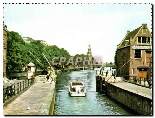 Cartes postales moderne Amsterdam Sint Anthonie sluiz Locks Ecluse Schleuse