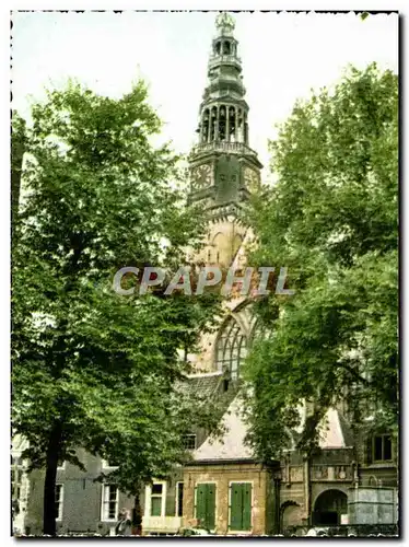 Cartes postales moderne Amsterdam La vieille eglise