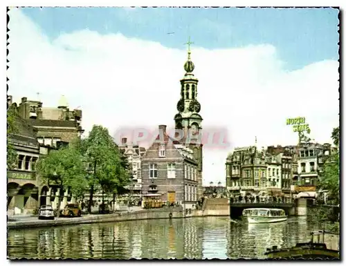 Moderne Karte Amsterdam Monttoren Minttower