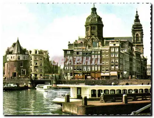 Cartes postales moderne Amsterdam Tour des larmes