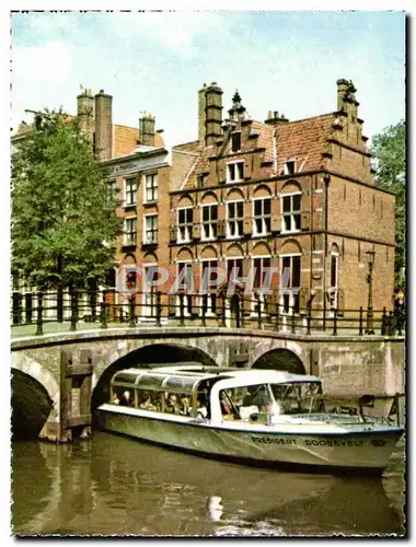 Cartes postales moderne Amsterdam la maison aux trois canaux